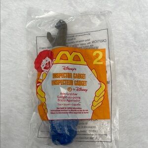 McDonald's Happy Meal Toy Inspector Gadget Arm Grabber #2 Sealed 1999 VINTAGE